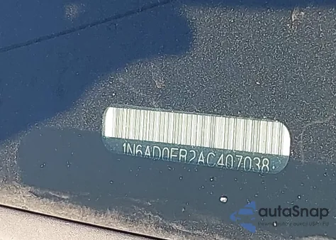 2010 Nissan Frontier Se from USA, damaged, VIN 1N6AD0ER2AC407038